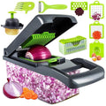 16-in-1 Vegetable Chopper – Slicer Dicer Cutter, Onion & Fruit Cutter