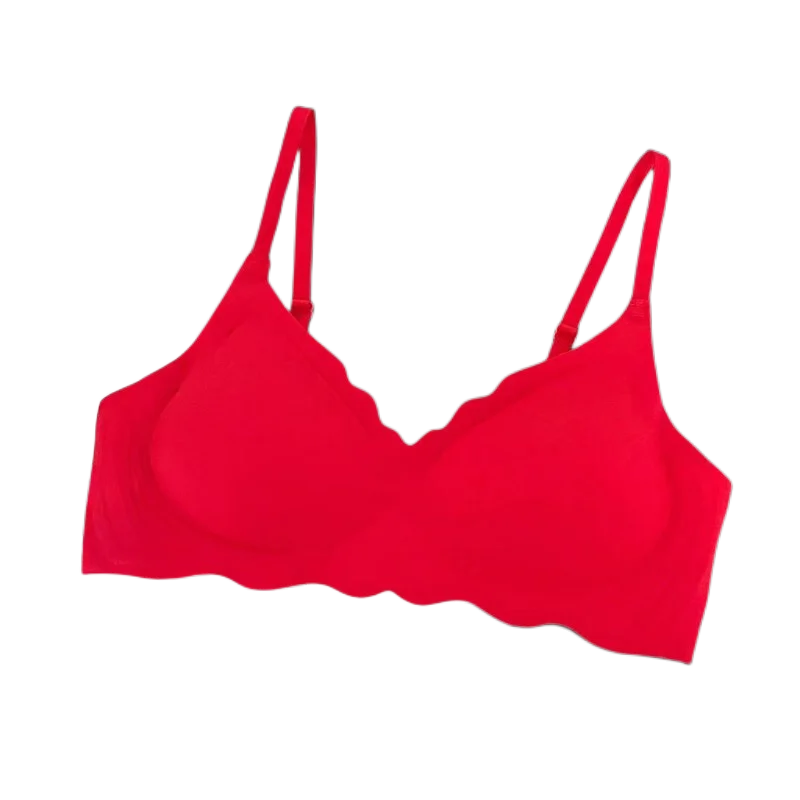 Sexy Seamless Bras For Women Wire Free Push Up Brassiere Deep V-Neck Bralette U-Back 2-Hook Underwear Lingerie Intimates S-XXL