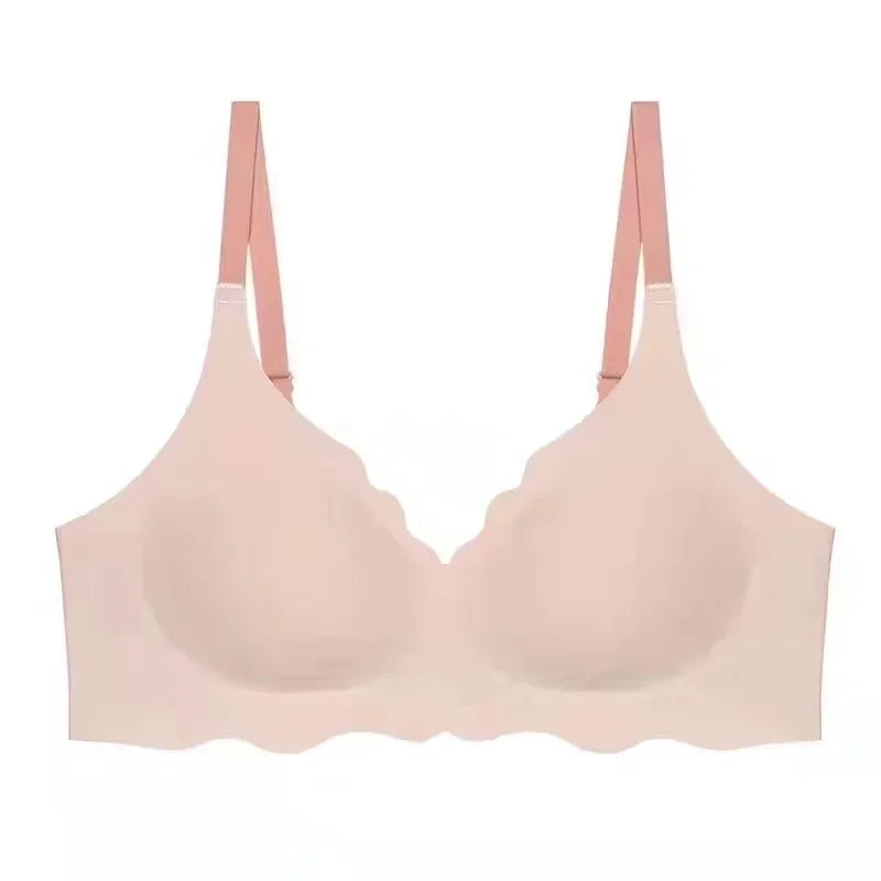 Seamless Wireless Comfort Bra – Adjustable Support