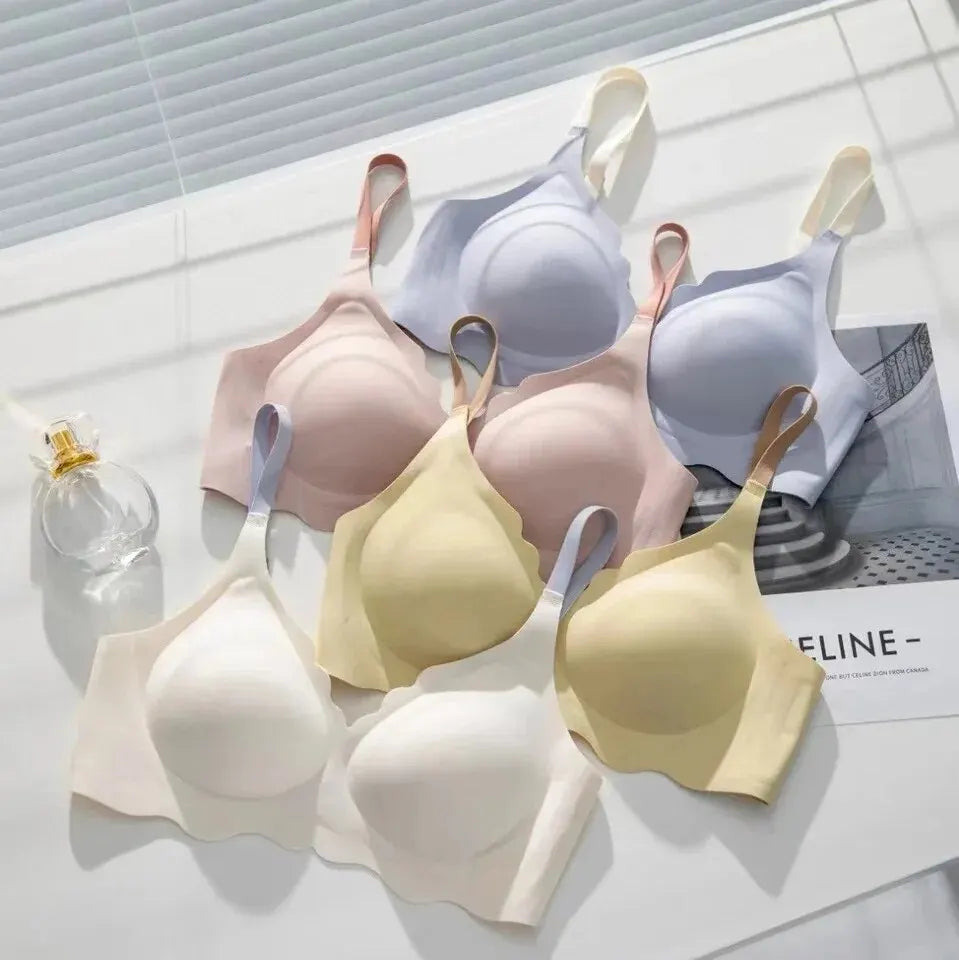Seamless Wireless Comfort Bra – Adjustable Support