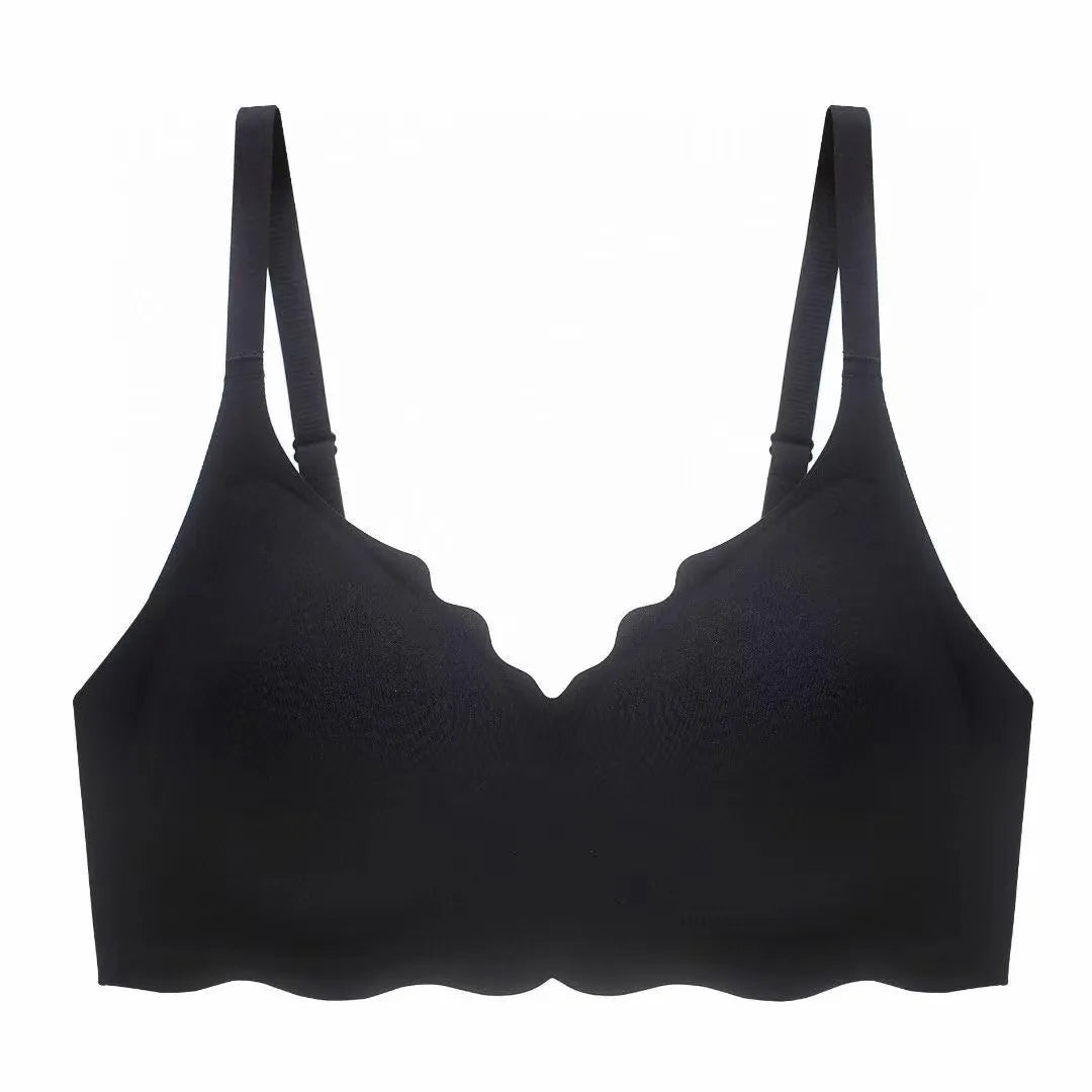 Sexy Seamless Bras For Women Wire Free Push Up Brassiere Deep V-Neck Bralette U-Back 2-Hook Underwear Lingerie Intimates S-XXL